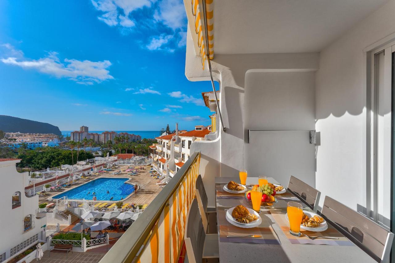 Loscristianos Luxury Aircon Sunny Aptm Sea View Arona  Eksteriør billede
