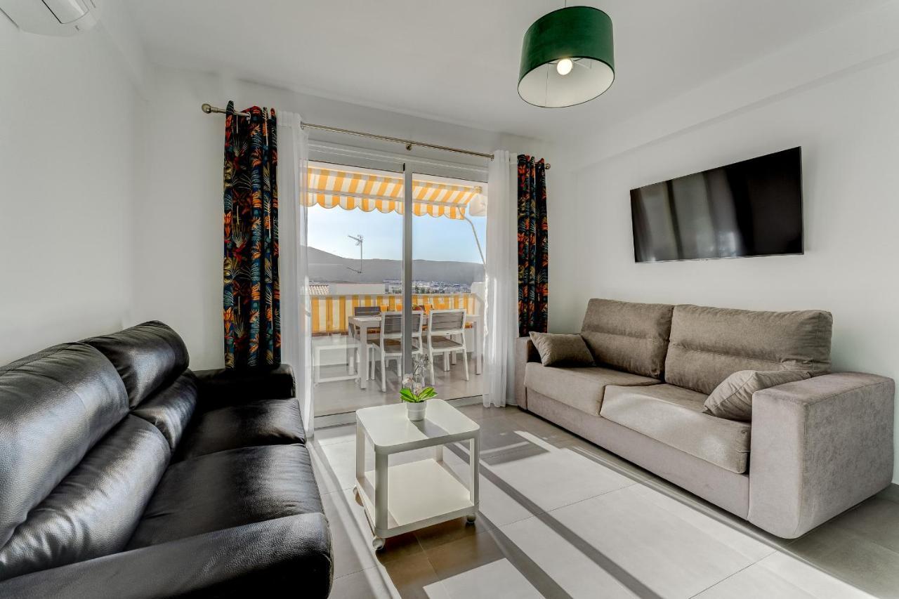 Loscristianos Luxury Aircon Sunny Aptm Sea View Arona  Eksteriør billede